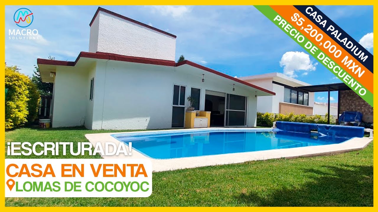 📍Lomas de Cocoyoc: La CASA PALADIUM de la que NO quieren que sepas🏡