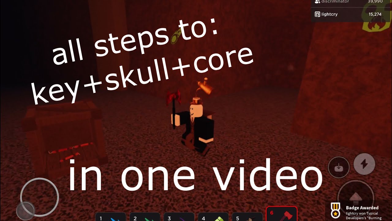 all steps to getting Emberbane axe in oaklands roblox
