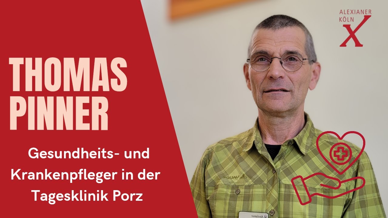 Thomas Pinner Fachkrankenpfleger in der Tagesklinik Porz