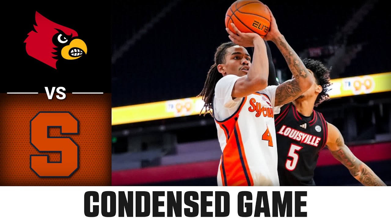 Louisville vs. Syracuse Condensed Game | 2024-25 ACC Men's Basketball