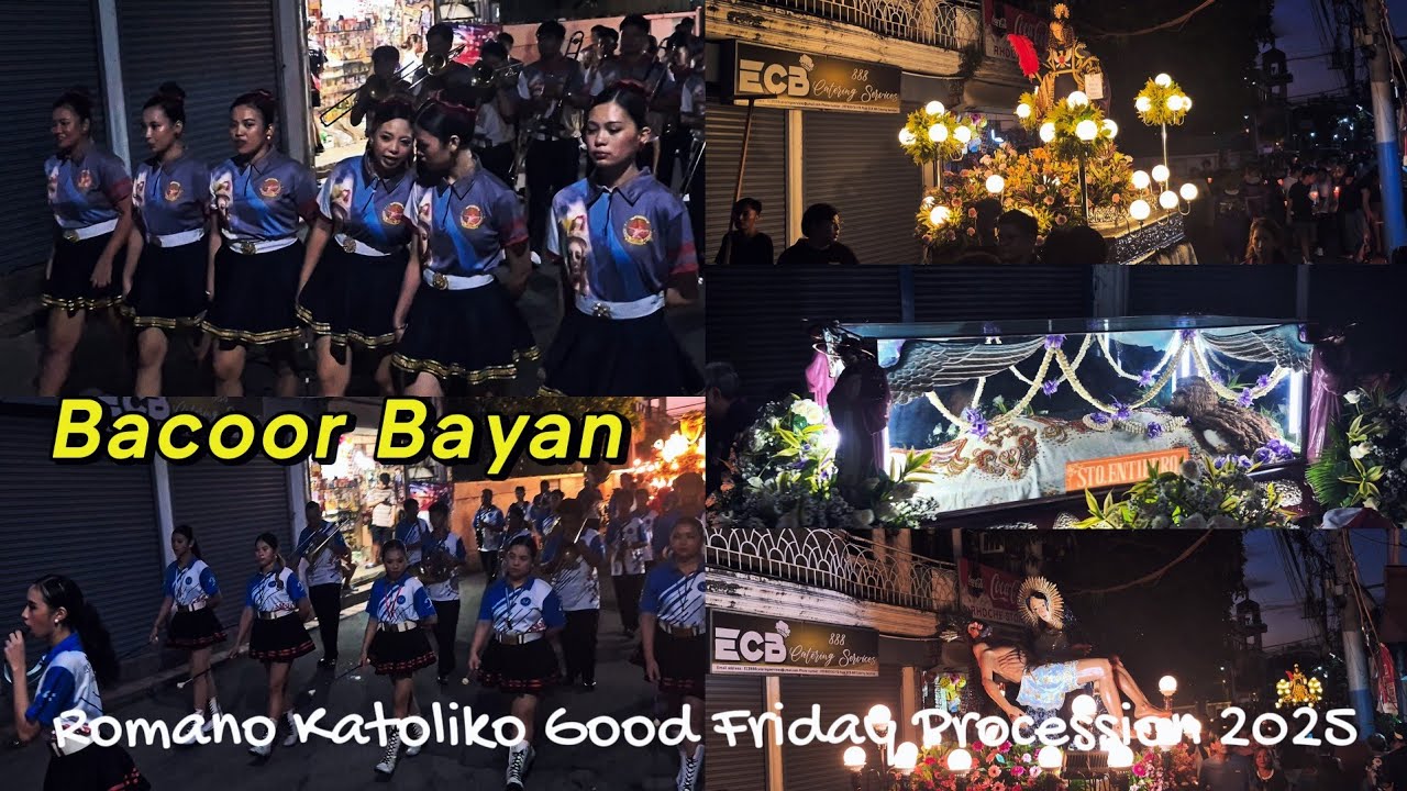 Romano Katoliko Good Friday Procession 2025 | Bacoor Bayan