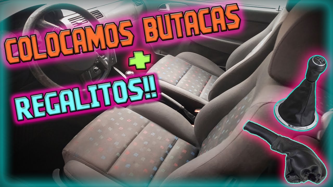 🔹Colocando BUTACAS y CHICHES NUEVOS para el interior | ¡Como SACAR y PONER butacas Vw Gol/pointer! 💥