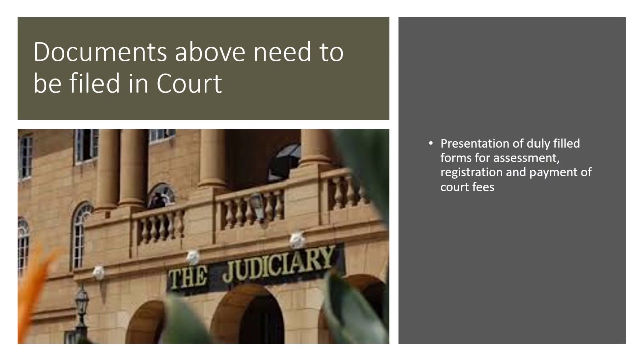 Kenya: Letters of Administration