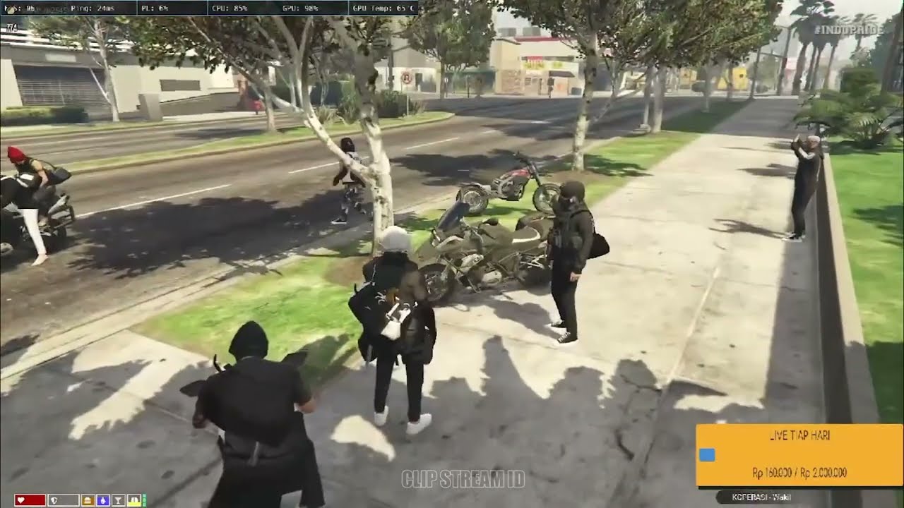 BROKER VS 9NAGA !! PERANG DI PELABUHAN ?? - GTA V ROLEPLAY