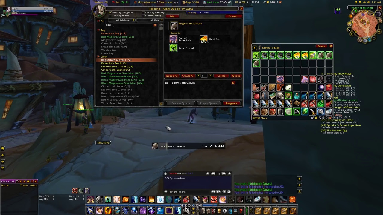 Vanilla WoW -  Nostralia.org - Reroll  Level 50 - 51