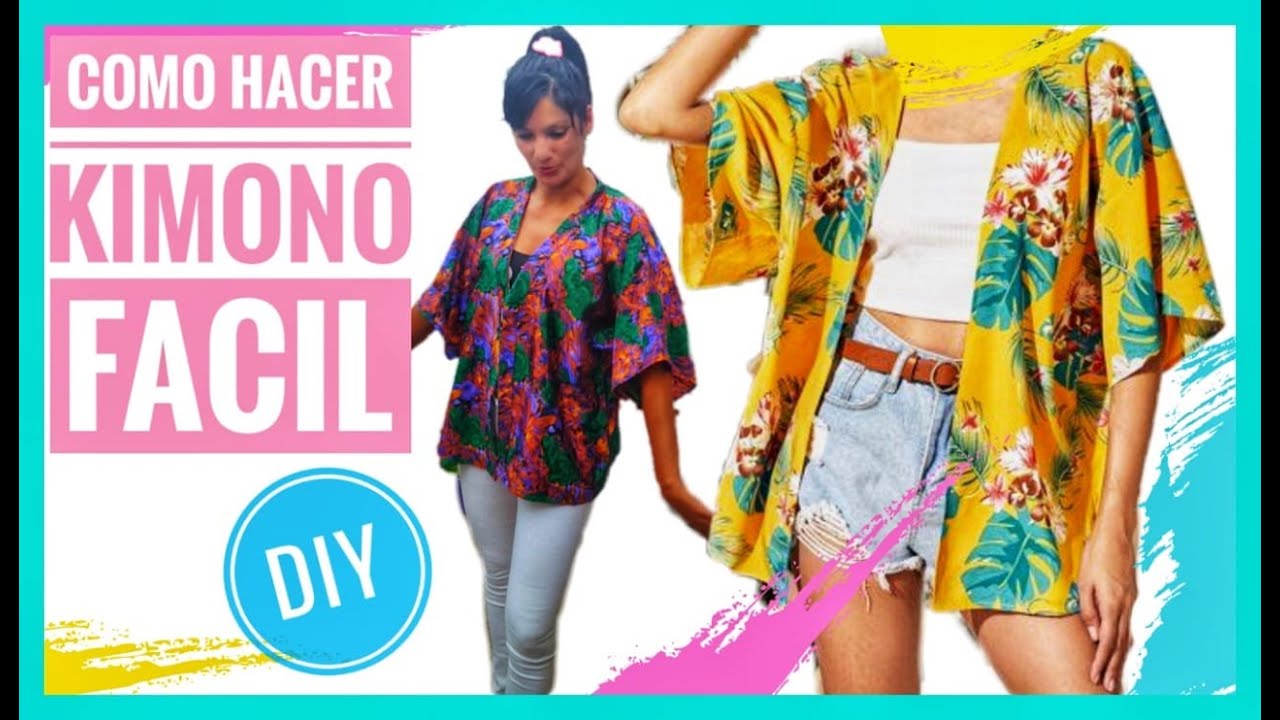COMO HACER UN KIMONO /DIY/ TUTORIAL ✂taller En ZigZag