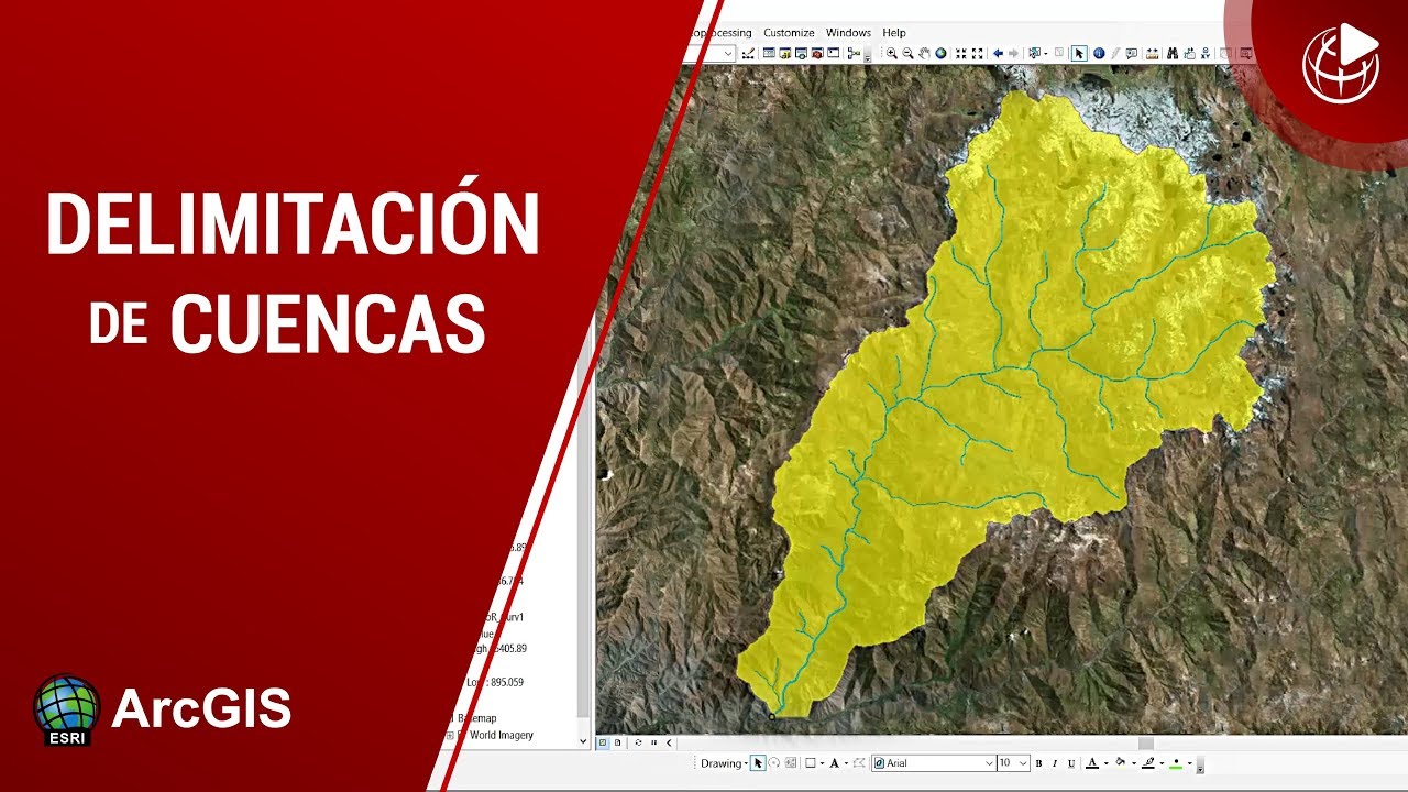 Delimitar una cuenca hidrográfica en ArcGIS