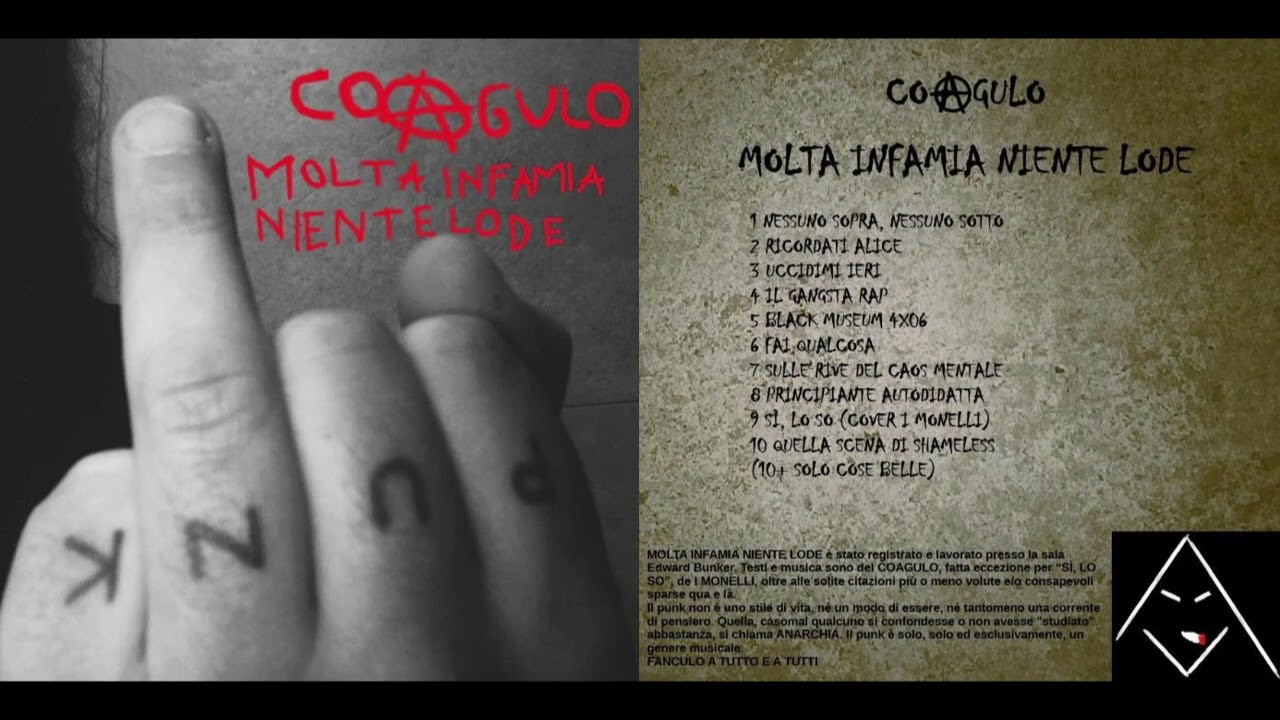 COAGULO - SOLO COSE BELLE