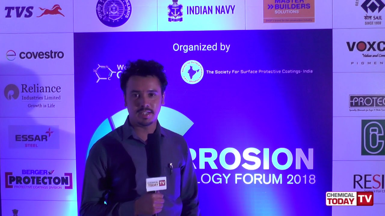 Manoj Vasudev, Fosroc Chemicals - Corrosion Technology Forum 2018