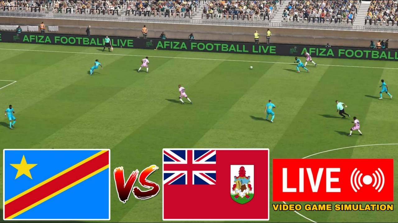 🔴 RD Congo vs Bermudes LIVE Score Match amical international 2026 et simulation PES21