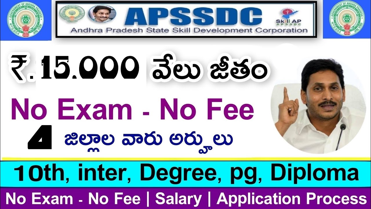 APSSDC latest Notification - 2021 |  అందరూ అర్హులే