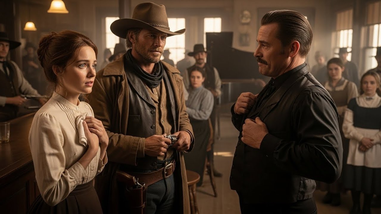 The Saloon Threatened Her Family To Keep Her, A Cowboy Paid The Price and Brought Her Peace