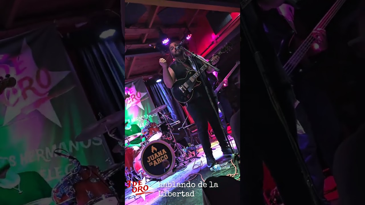 Hablando de la libertad - Tres de oro tributo a La Renga - Juana de arco 7 3 26