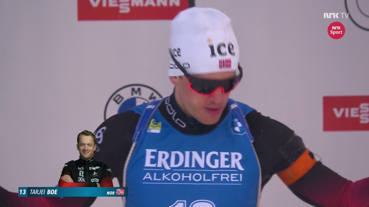 Biathlon World Championship 2021, sprint, men (Norwegian commentary)