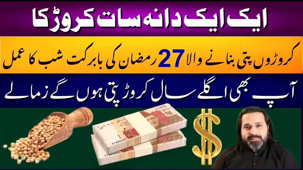 27th Ramadan Most Powerful Wazifa | Top Luckiest Zodiac signs | Astro: Syed Mussawar Zanjani 