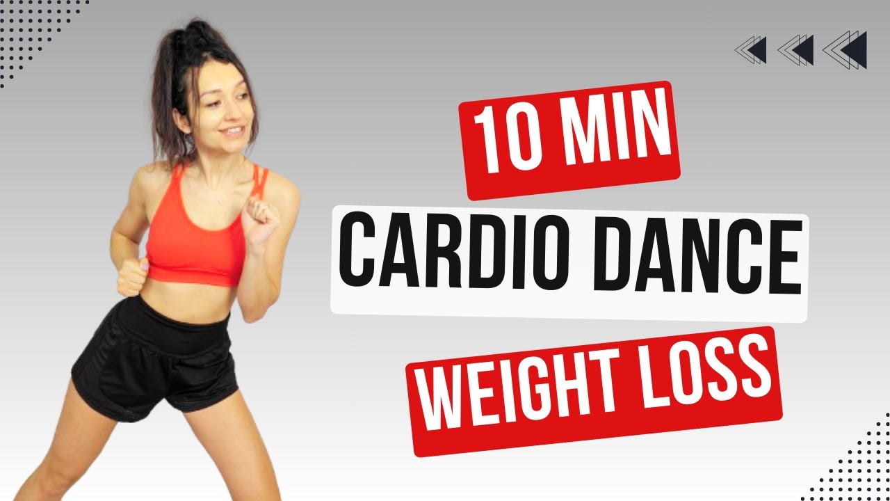 10 MIN DANCE CARDIO WORKOUT FOR WEIGHT LOSS - Have Fun & Burn Calories! Zumba Fitness
