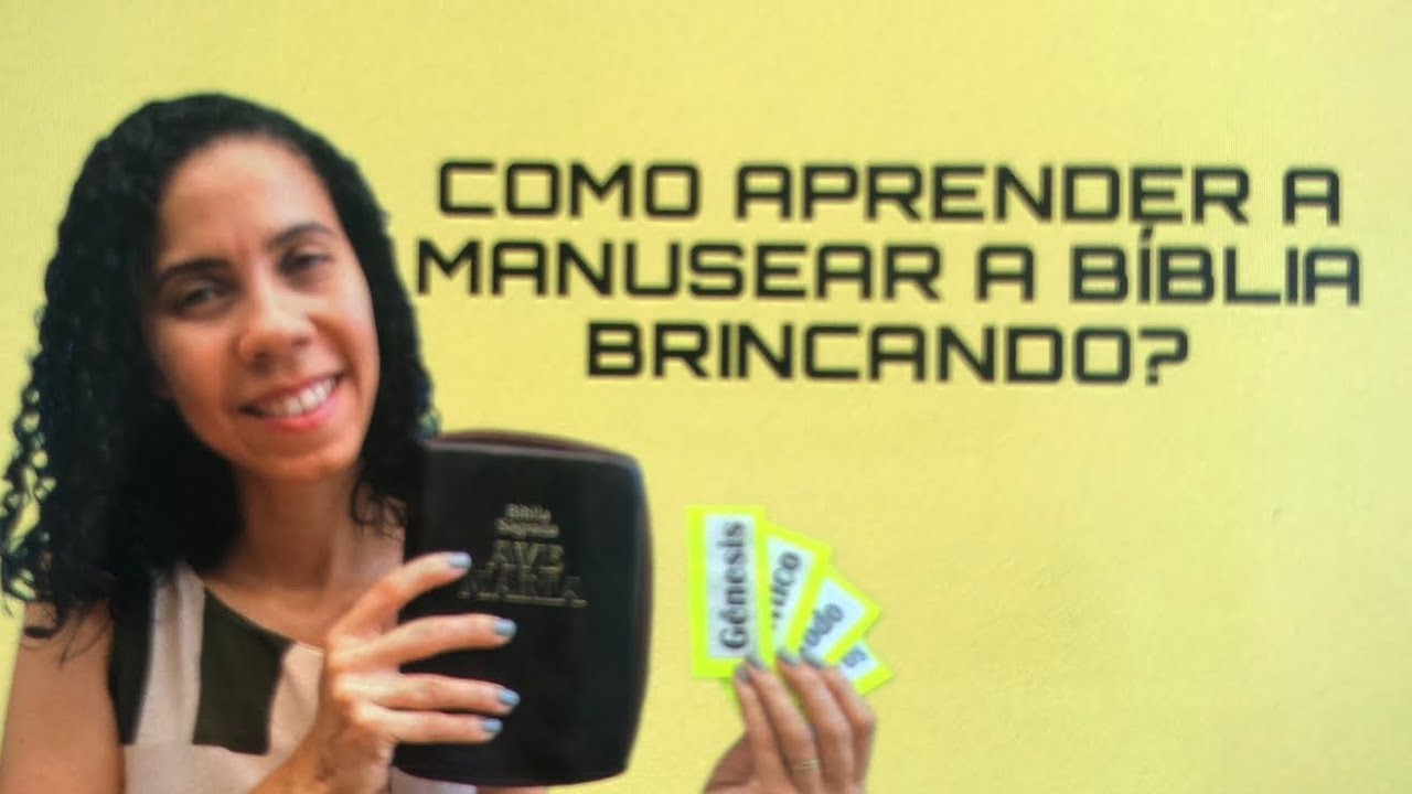 STOP BÍBLICO- Ensinando as crianças a manusear a bíblia