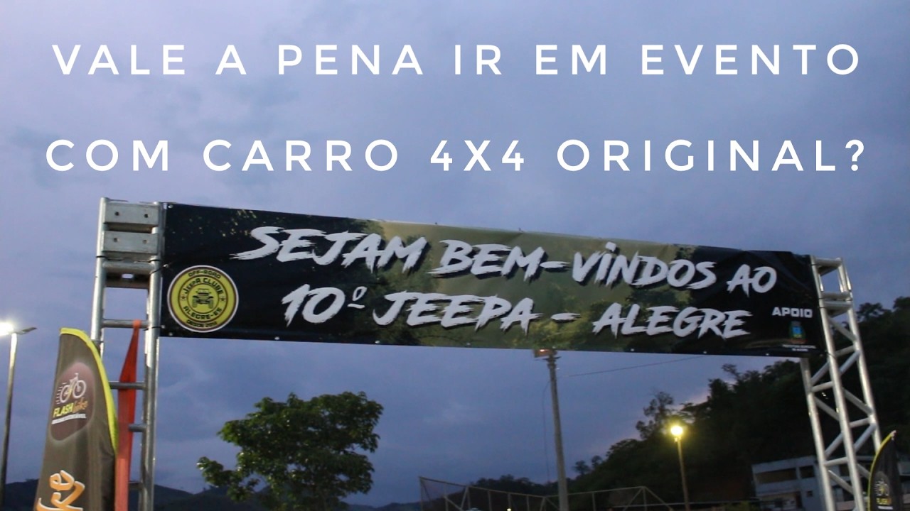 Vale a pena ir a um evento off-road só para fazer a trilha passeio?
