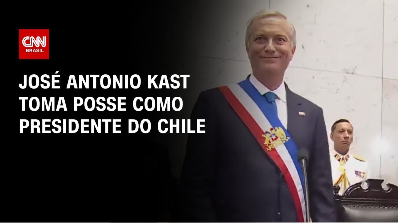 Cerimônia de posse de José Antonio Kast no Chile reúne autoridades sul-americanas | CNN PRIME TIME
