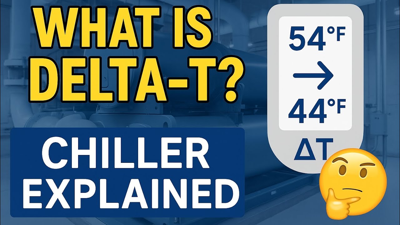 What is Delta-T in a Chiller?....How Delta-T Affects Chiller Efficiency..