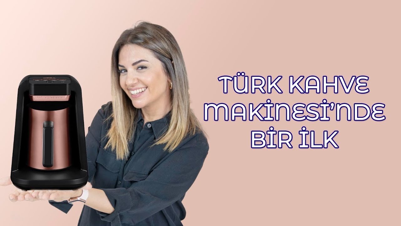 Karıştırıcılı Cezveli Sütlü Türk Kahve Makinesi Rich Spin M | Arzum Okka | İrem Güzey