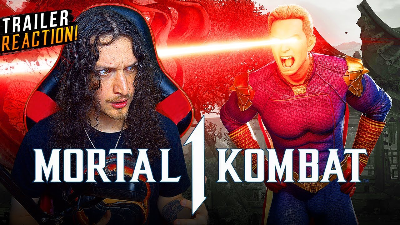 Mortal Kombat 1 - Homelander Gameplay Trailer REACTION! (Kameo Fighter: Ferra)