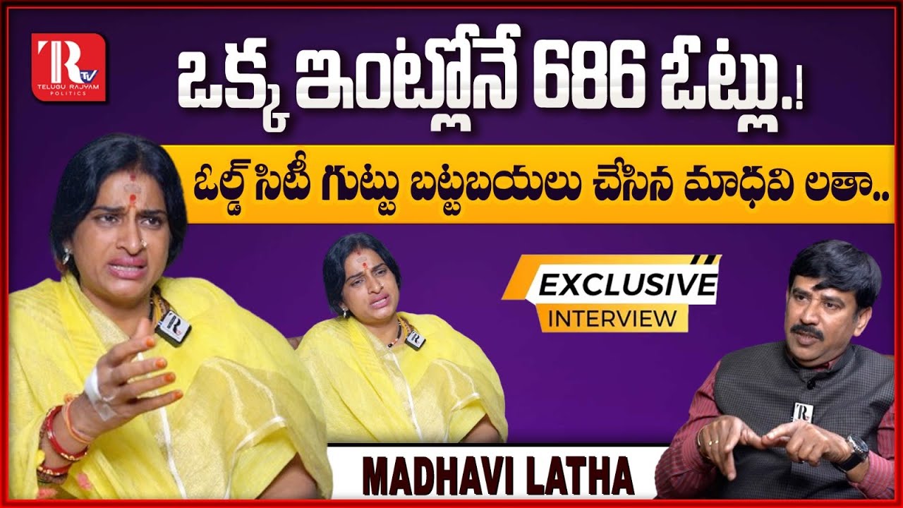 Smt Kompella Madhavi Latha Exclusive Interview With Vasudevan |@Telugu Rajyam