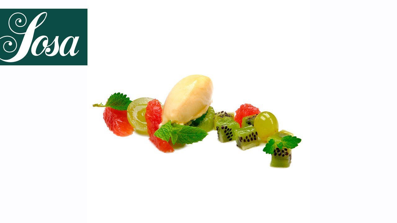 Fruit Semi Sorbet &middot; Procrema 100 Cold &middot; Texturizers