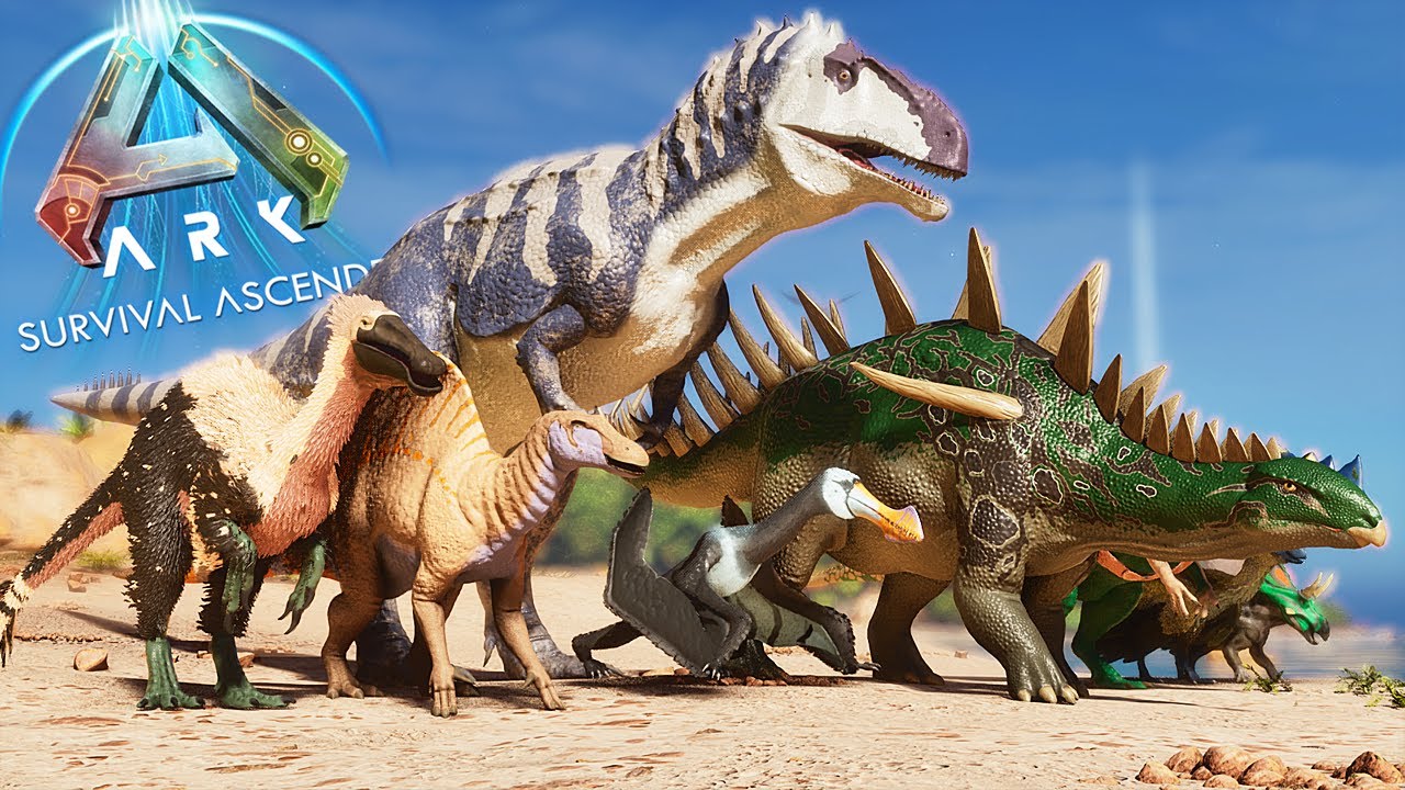 ВОТ КАК ВЫГЛЯДЯТ ДИНОЗАВРЫ ИЗ PREISTORIC BEAST 2 В ARK: SURVIVAL ASCENDED