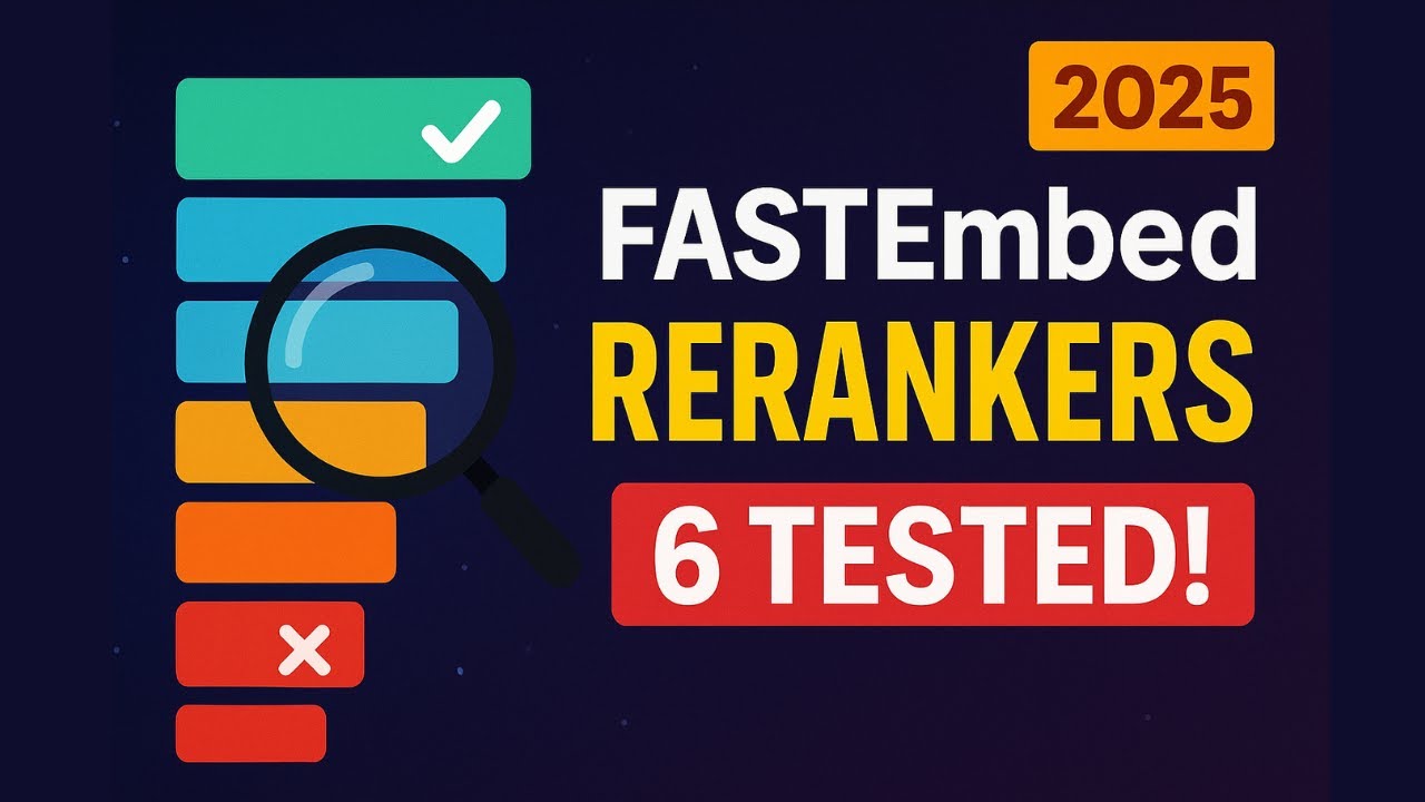 I Benchmarked All FASTEmbed Reranker Models (Results Inside)