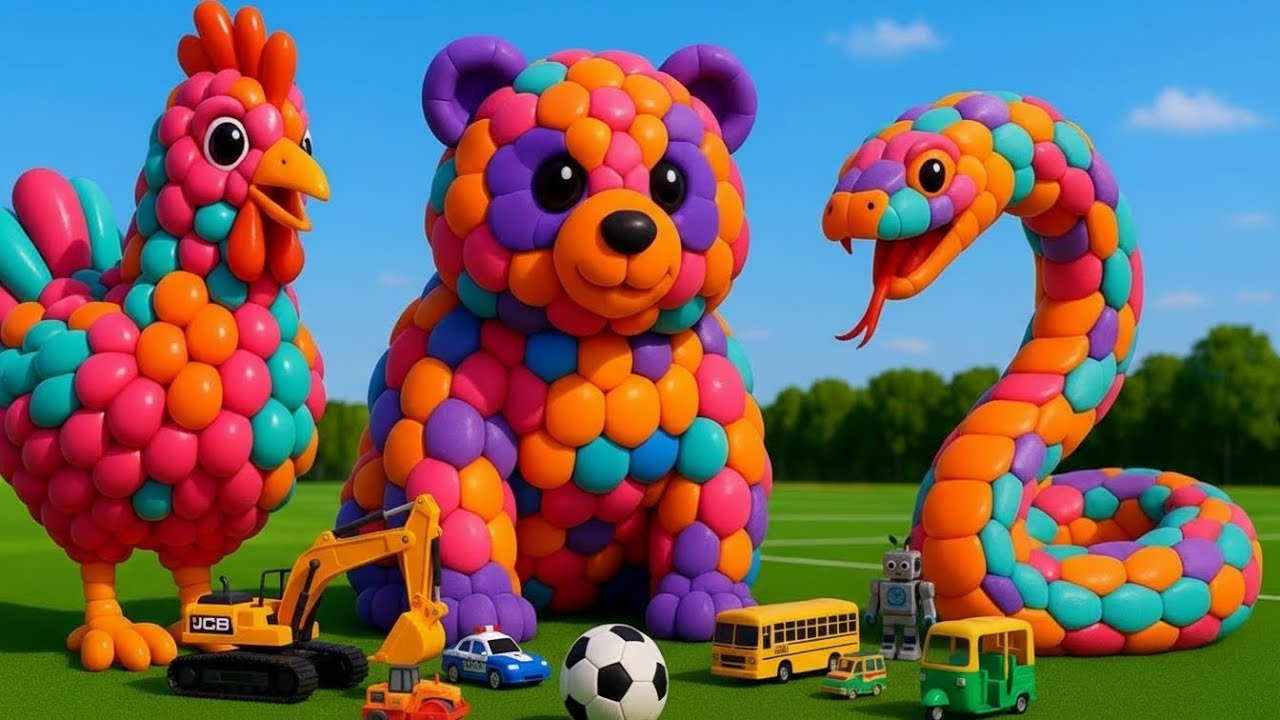 The mascot vibrato assistant dog and snake placed on the football field is popular, co-produced