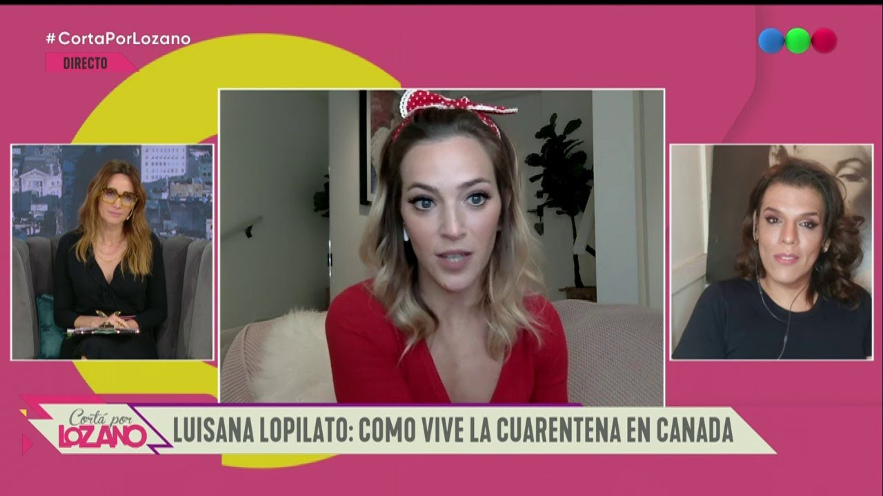 Luisana habló de la polémica con Bublé - Cortá por Lozano