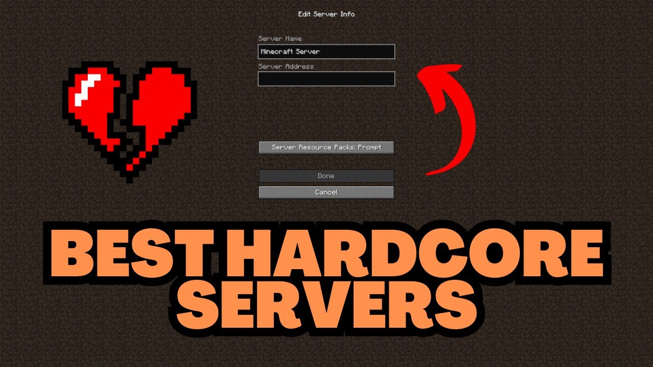 Top 5 Minecraft Hardcore Servers