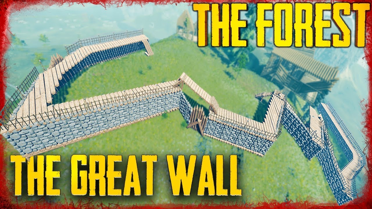 THE CASTLE WALL IS DONE - S5 EP33 | The Forest
