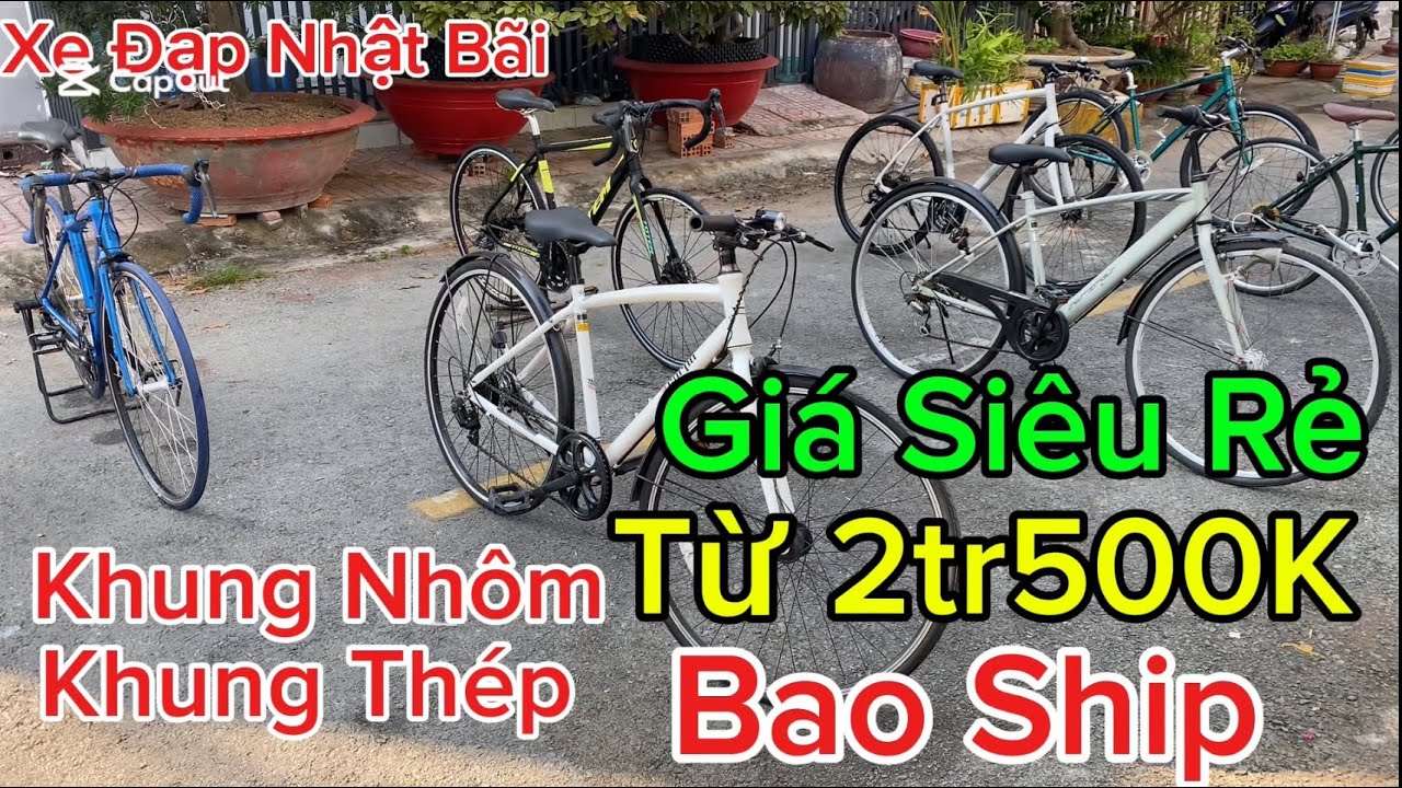 19/1/2026  Lô Touring  Khung Nhôm Khung Thép Giá Rẻ Bao Ship | Xe Đạp Nhật Bãi Tâm Cycle 0385386886