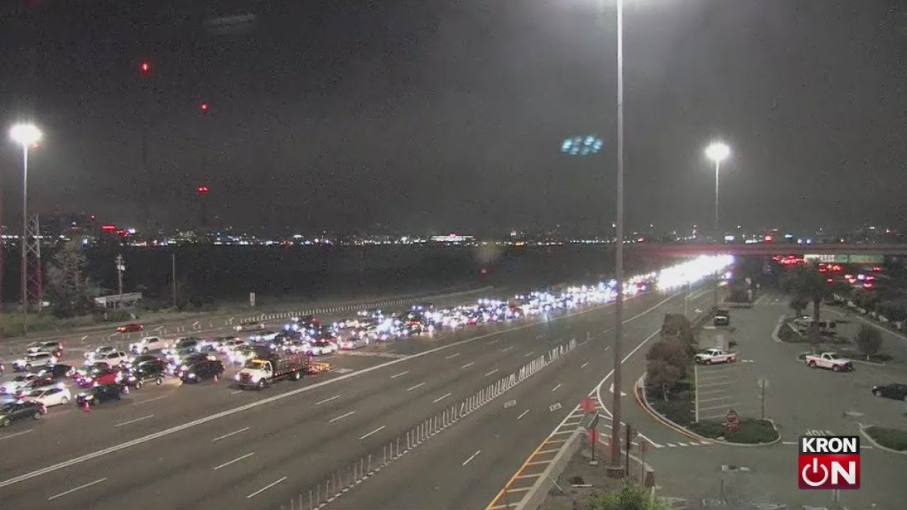 Major traffic backup on Bay Bridge