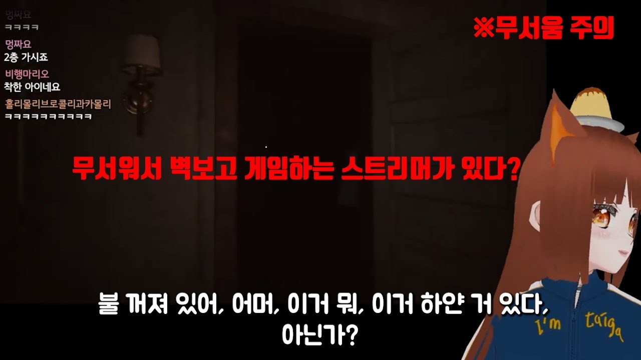 [The gap]  더 갭 / 무서워서 정면을 못 보는 버튜버의 힘겨운 도전