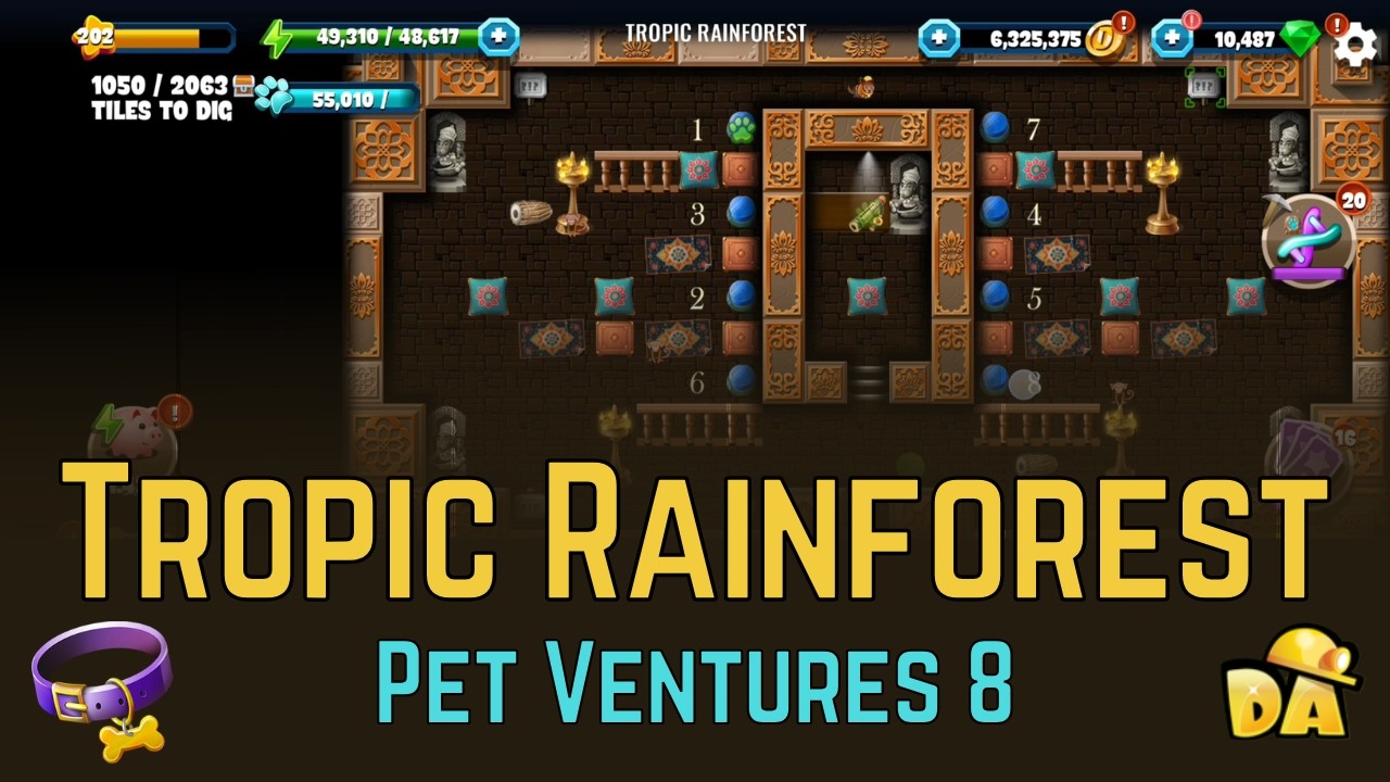 Tropic Rainforest - Pet Ventures 8 - Diggy's Adventure