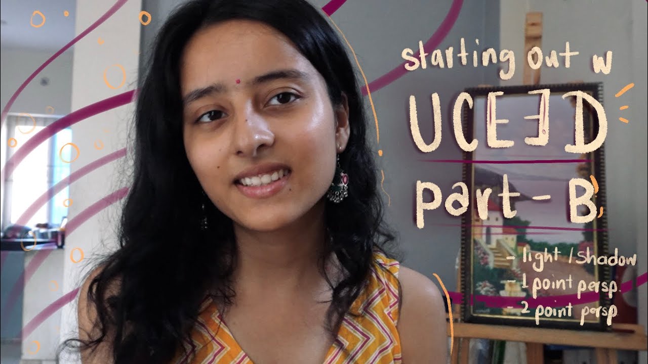 How to start Uceed Part B | Part 2- light shadow + perspective basics | IIT | UCEED