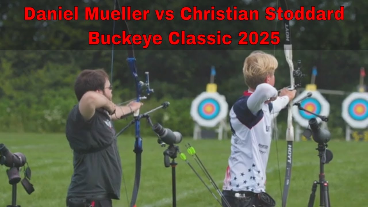 Daniel Mueller vs Christian Stoddard 1/16 Round Buckeye Classic 2025 | Olympic Recurve