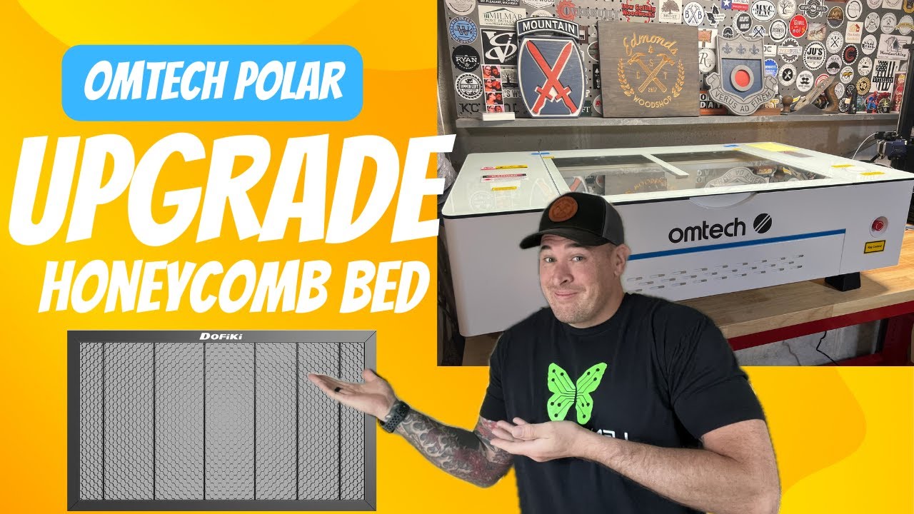 OMTech Polar Honeycomb Bed Upgrade