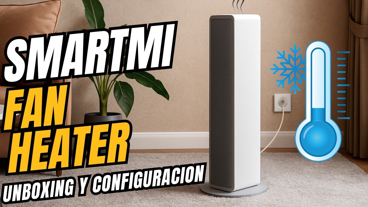 ¡El calefactor inteligente que NECESITAS este invierno! 🔥 Smartmi Fan Heater Unboxing