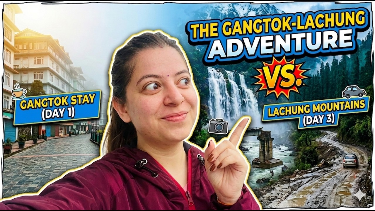 Gangtok vs Lachung 🏔️ | The Real Sikkim Adventure Begins!