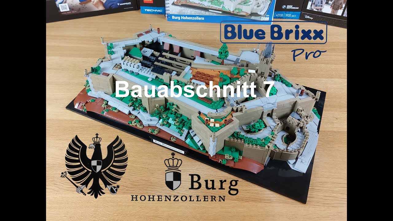 BlueBrixx Pro 105084 Burg Hohenzollern Bauabschnitt 7 / Speedbuild