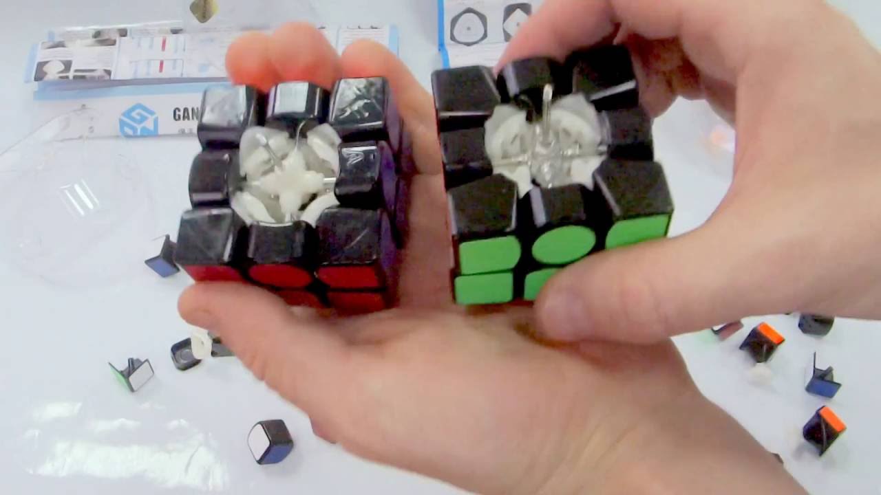 Gan 356S VS Gan 356 Air сравнение кубиков Ганс 356 С и 356 Аир