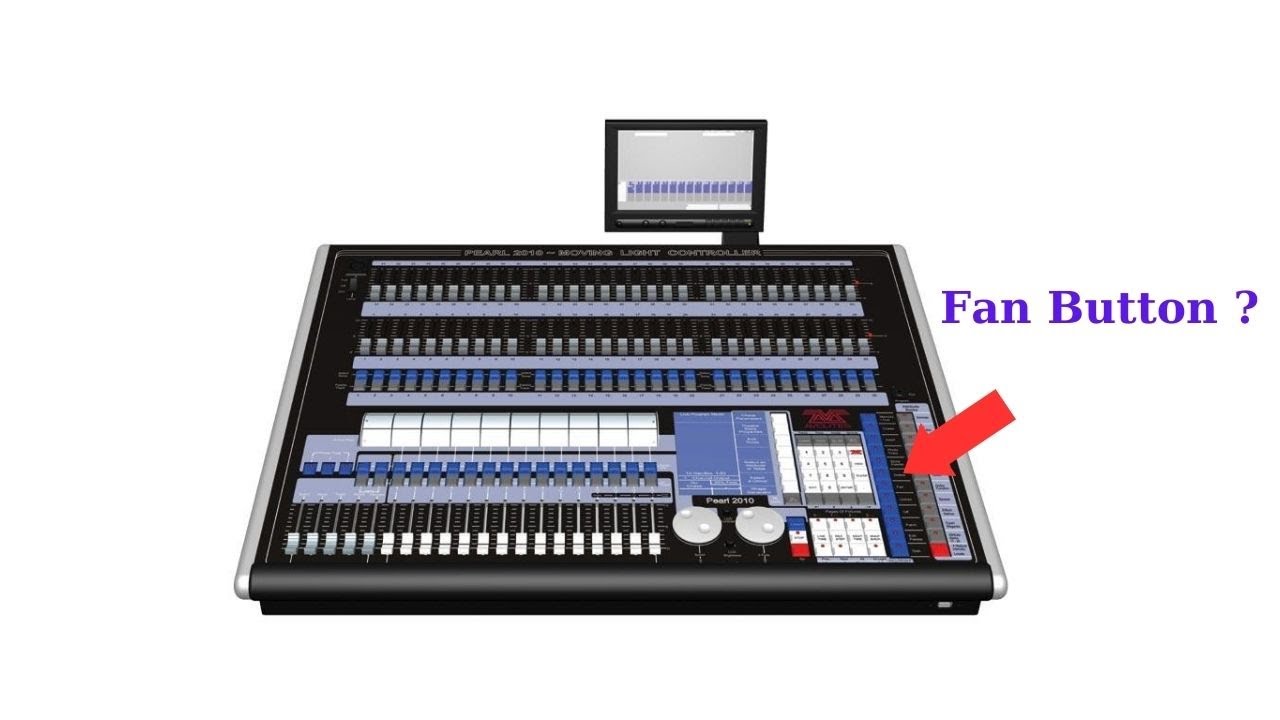 Avolites Pearl 2010 Fan Button Fonction's (Avolites Pearl Fan Buton Ne işe Yarar) #avolites