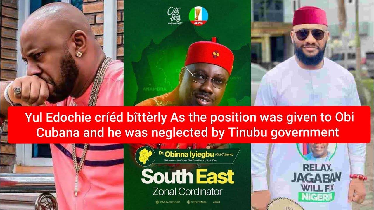 Yul Edochie críéd bîttèrly he's neglected and position given to Obi Cubana 