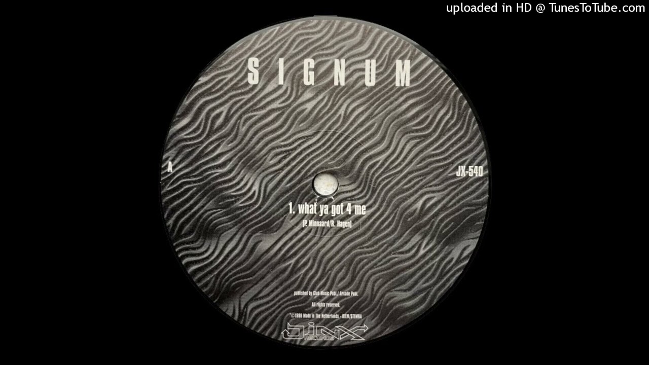 Signum - What Ya Got 4 Me. 1998
