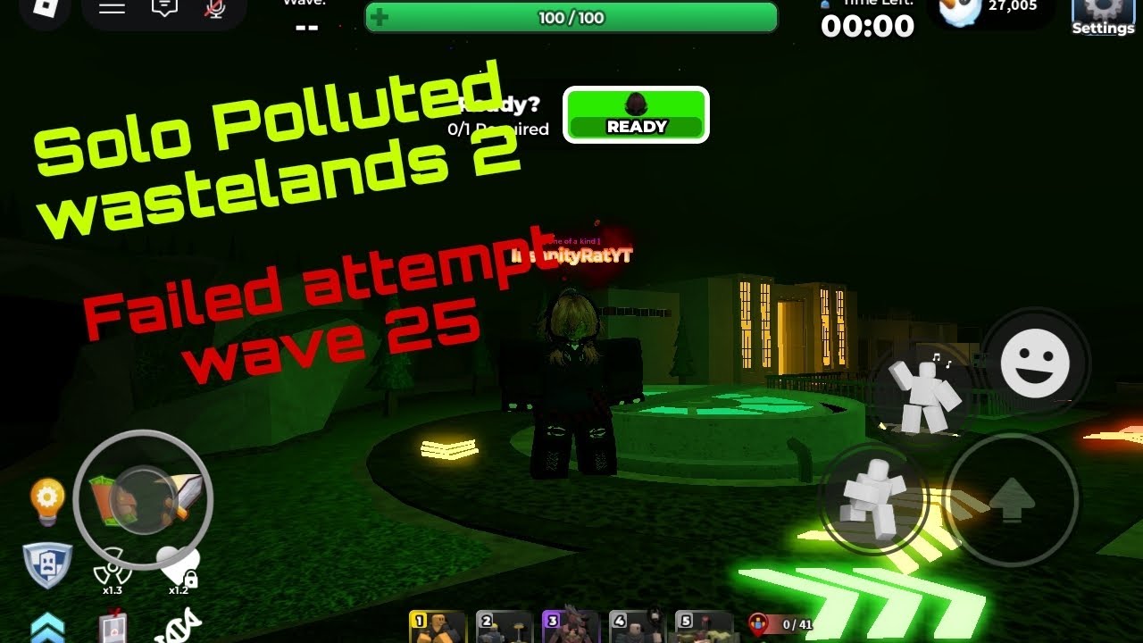 Attempting to Solo Polluted Wastelands 2 (Part 1) (Failed)