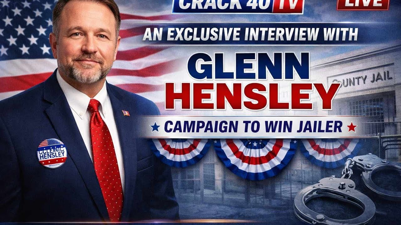 Can Jailer BJ be Beat by this man Glenn Hensley as we Interview Glenn on his Campaign to Win Jailer